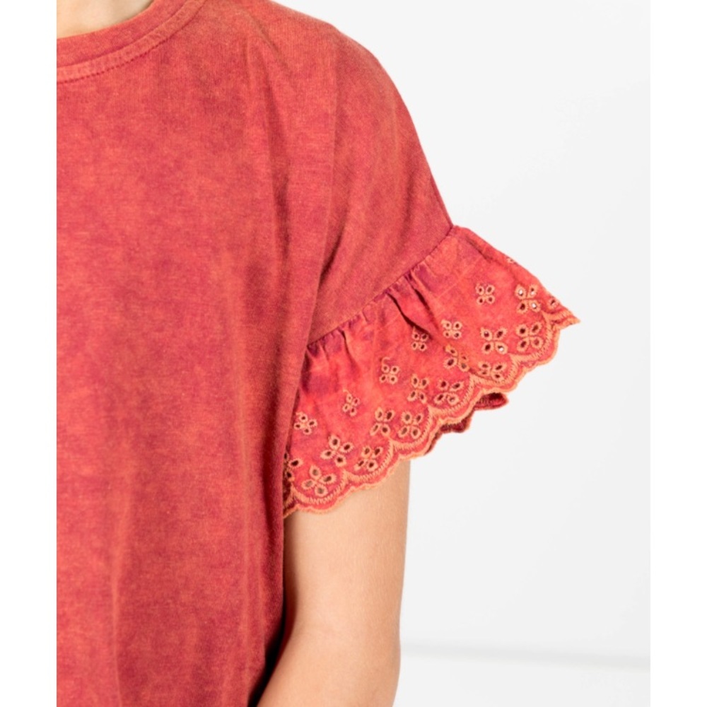 Tera Ruffle Sleeve Top - Picture 2 of 3